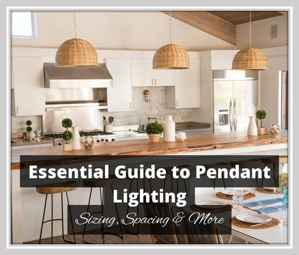 At bygge Nord taxa Essential Guide to Pendant Lighting: Sizing, Spacing & More