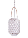 Bamboo Lantern Style Pendant Lamp