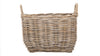 Kouboo Large Gray Brown Kobo Rectangular Storage Basket 