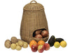 Kouboo Large Wicker Potato Onion Basket Fruit Vegetable Storage Basket