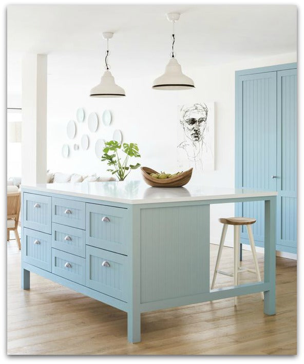 ISLAND TIME IN THE KITCHEN