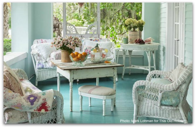 COZY CORNERS AND RATTAN ACCENTS FOR YOUR HOME DECOR