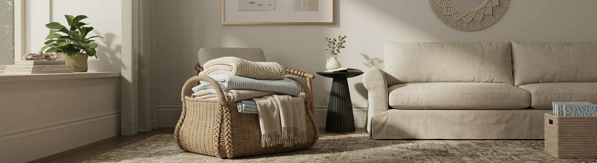 Baskets for Blankets