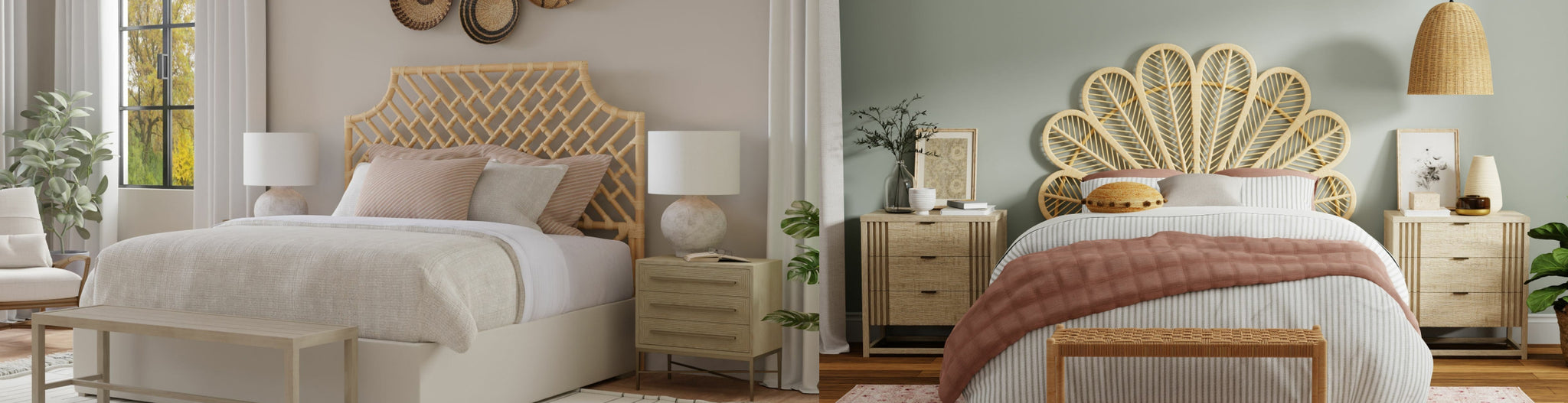 Rattan & Wicker Bedroom Furniture | Free US Shipping | Kouboo