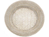 La Jolla Round Rattan Charger Plate, Set of 2
