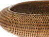 La Jolla Rattan Fruit Bowl, Honey Brown