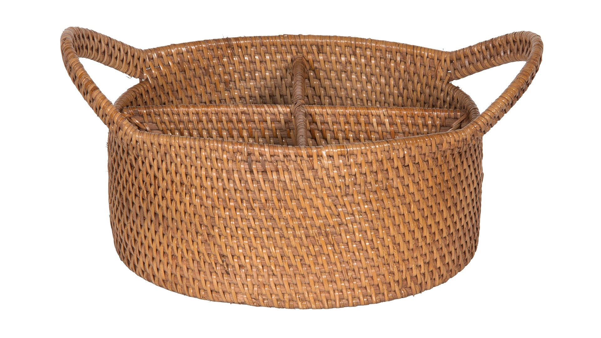Loma Oval Rattan Utensil Caddy