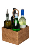 Loma Rattan Bottle Caddy