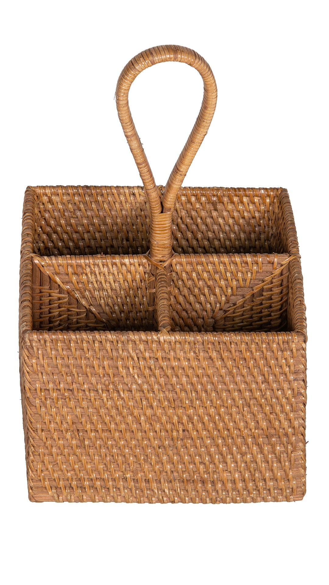Loma Rattan Bottle Caddy