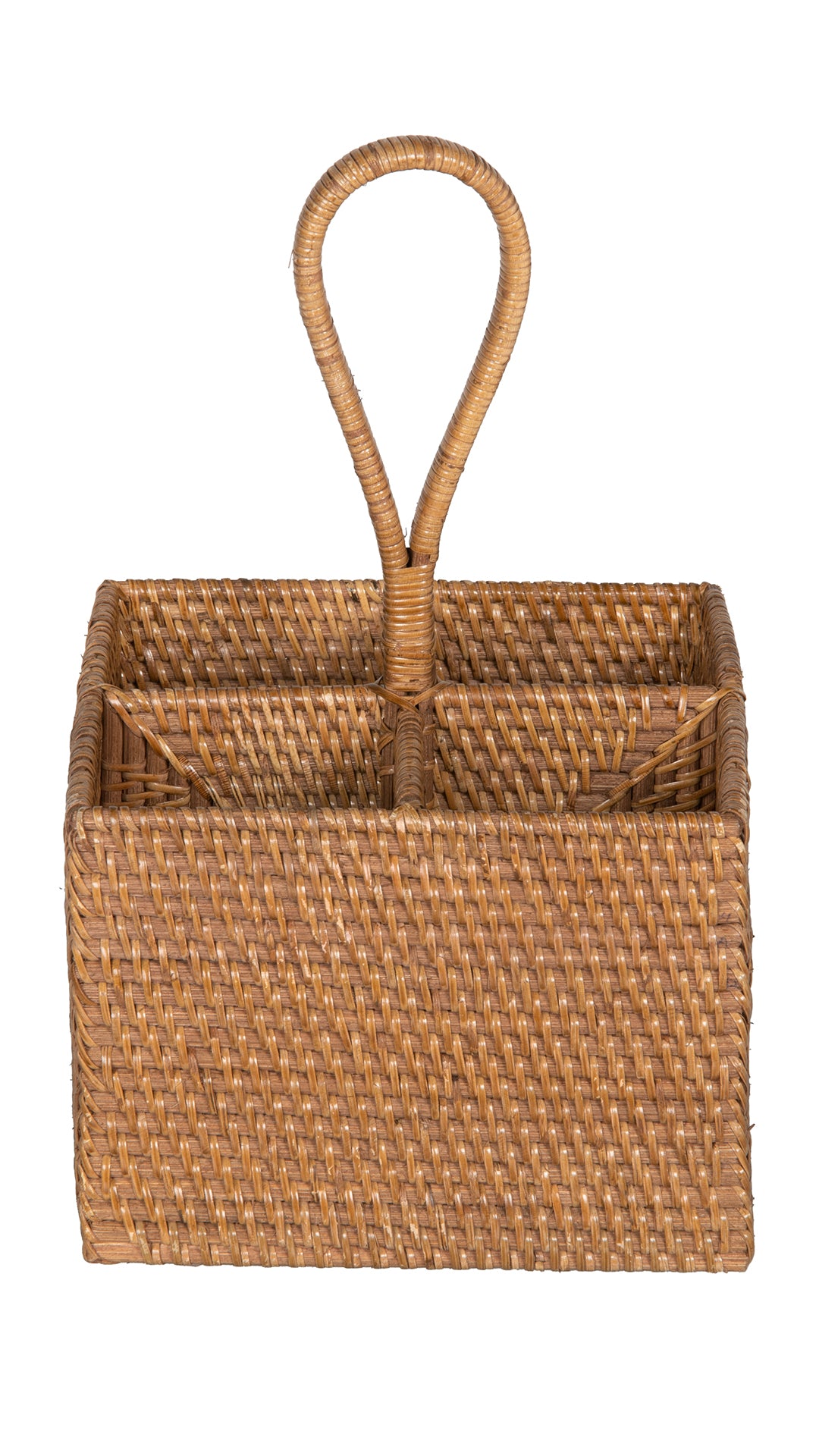 Loma Rattan Bottle Caddy