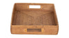 Loma Rectangular Rattan Serving Tray