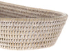 La Jolla Rattan Bread Basket, Large