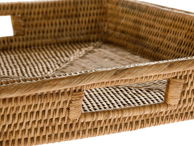 La Jolla Rattan Square Serving Tray