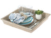 La Jolla Rattan Square Serving Tray