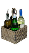 Loma Rattan Bottle Caddy