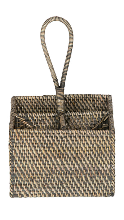 Loma Rattan Bottle Caddy