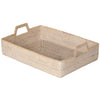 Loma Rectangular Rattan High Wall Serving Tray