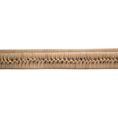 Extra Long Rattan Knotted Serving and Centerpiece Table Tray with Handles, Natural