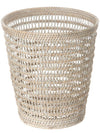 La Jolla Rattan Mesh Round Waste Basket