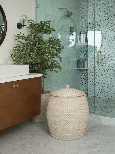 Laguna Rattan Beehive Hamper with Liner