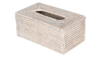 La Jolla Rattan Rectangular Tissue Box Cover