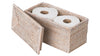 La Jolla Rectangular Rattan Storage and Toilet Roll Box