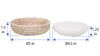 La Jolla Rattan Round Soap Dish