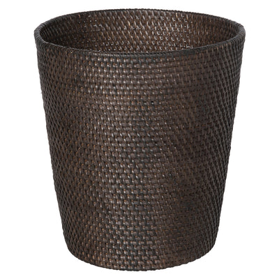 Loma Round Rattan Paper Waste Basket