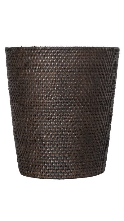 Loma Round Rattan Paper Waste Basket