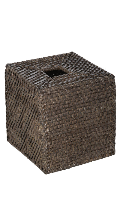 Loma Square Rattan Tissue Box Cover