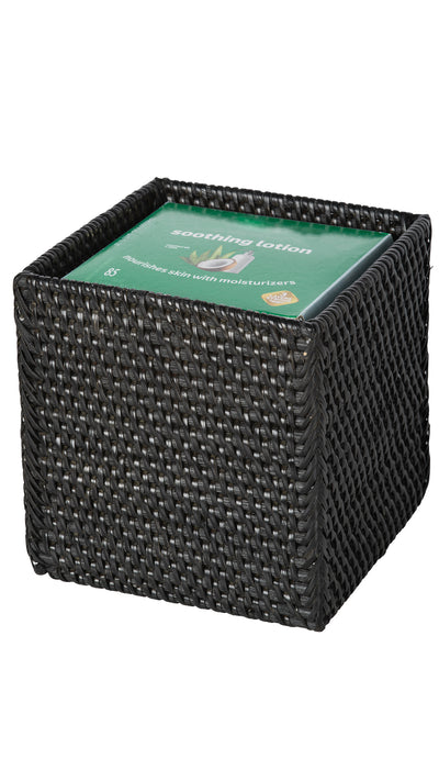 Loma Square Rattan Tissue Box Cover