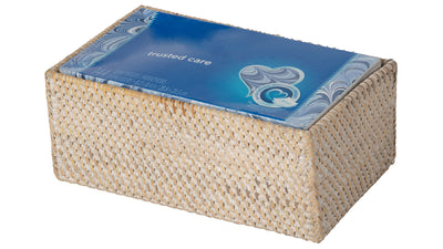 Loma Rectangular Rattan Tissue Box Cover