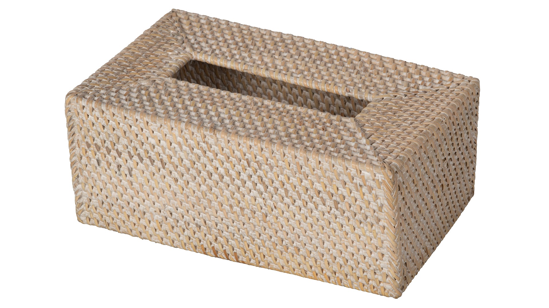 Loma Rectangular Rattan Tissue Box Cover