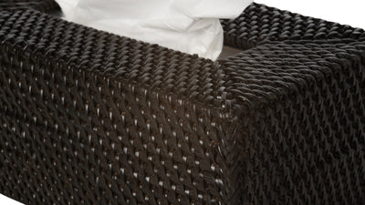 Loma Rectangular Rattan Tissue Box Cover