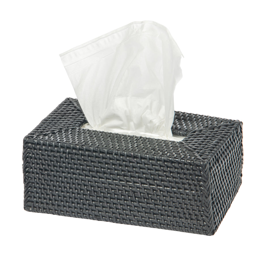 Loma Rectangular Rattan Tissue Box Cover