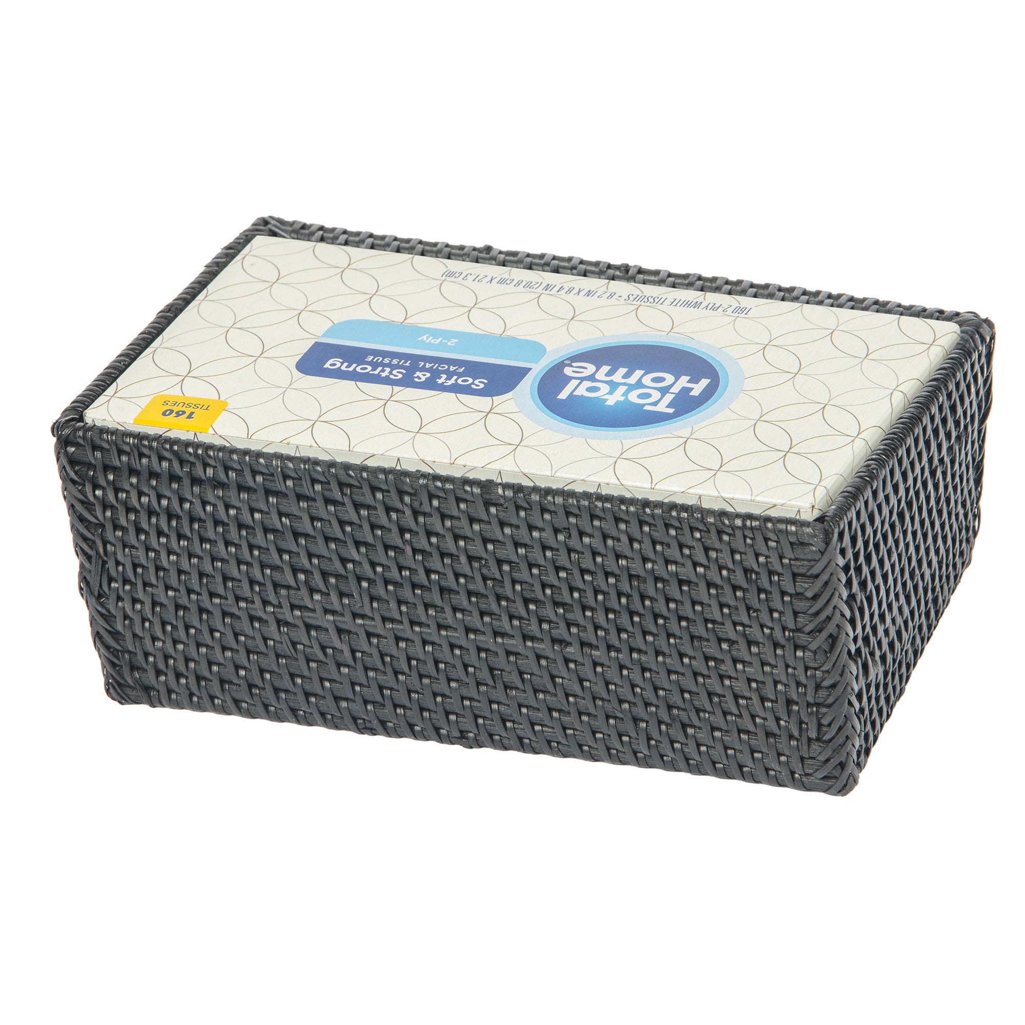 Loma Rectangular Rattan Tissue Box Cover
