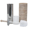 La Jolla Rattan Toilet Brush with Stand