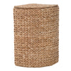 Pie Shaped Sea Grass Corner Hamper w/Liner, Natural