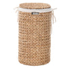 Oval Seagrass Laundry Sorter Hamper w/Liner, Natural