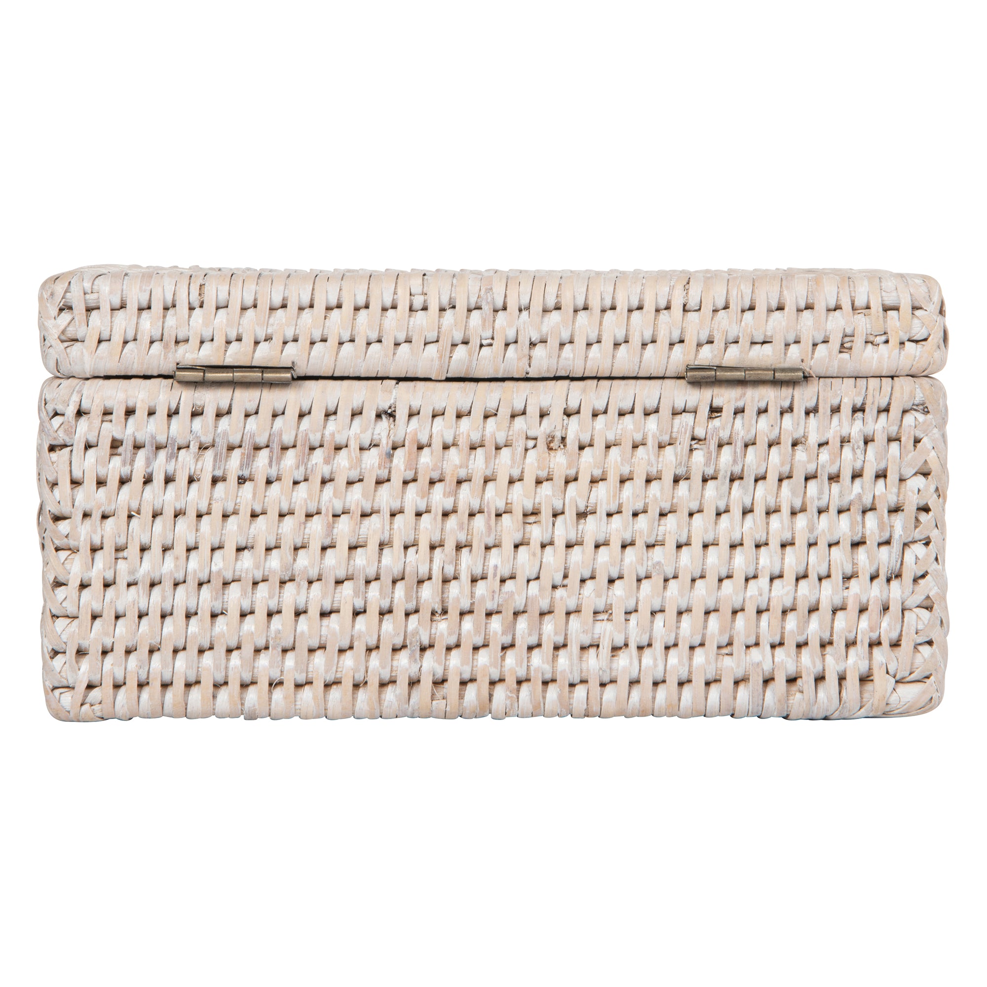 La Jolla Rattan Storage Box for Wet Wipes, Jewelery and More