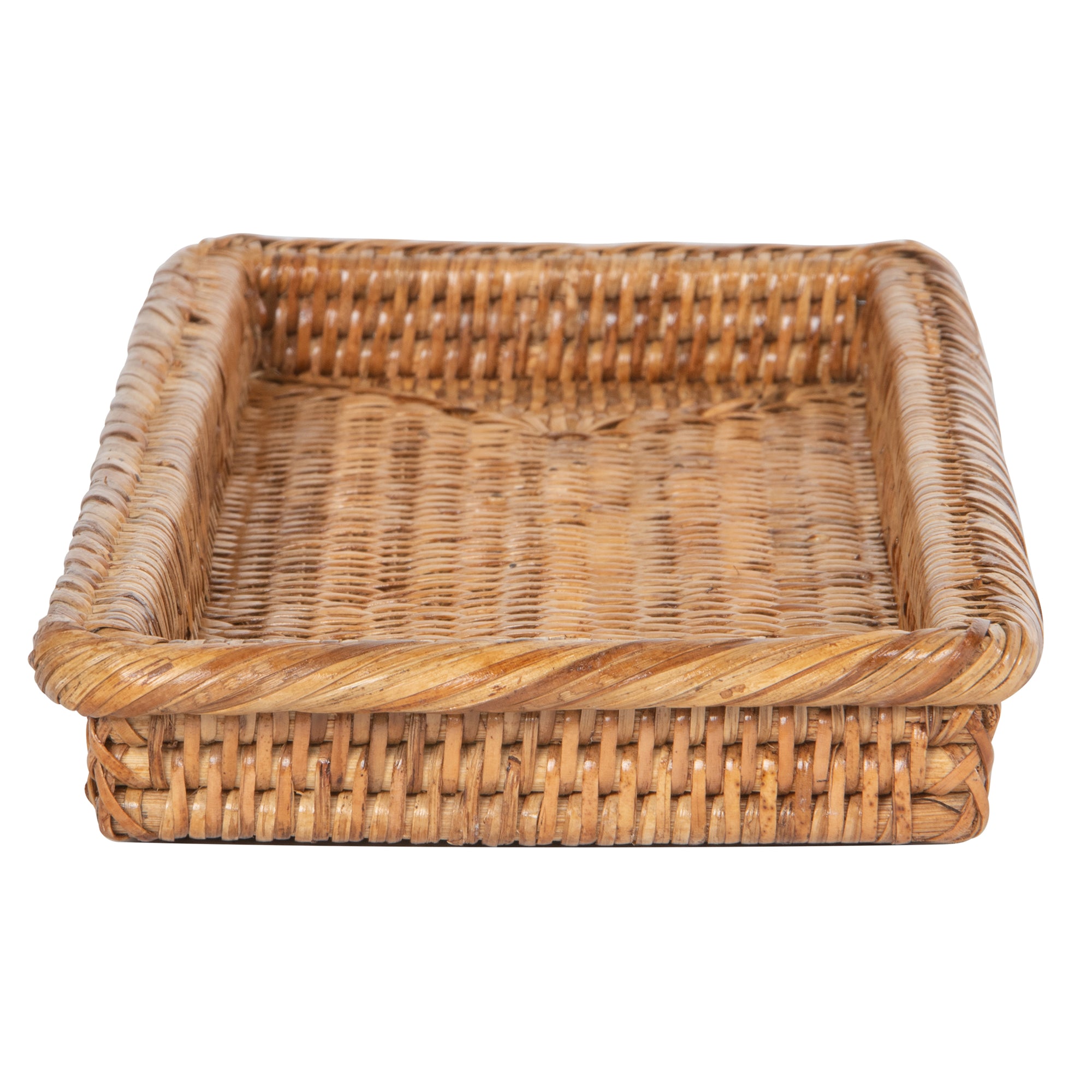 La Jolla Rattan Perfume, Vanity & Bathroom Counter Top Tray