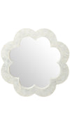 Flower Capiz Seashell Wall Mirror