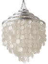 Kouboo Round Chandelier With Round Capiz 