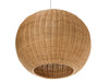 Wicker Ball Pendant Lamp