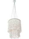 Kouboo Drum Clamrose Seashell Pendant Lamp On White Background 