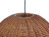 Wicker Dome Pendant Lamp