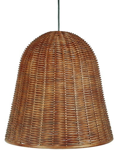 Wicker Bell Pendant Lamp