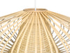 Bamboori Discus Pendant Lamp, Natural Brown