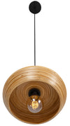 Largo Sculptural Bamboo Ceiling Pendant Hanging Lamp