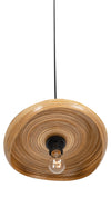 Largo Cymbal Bamboo Ceiling Pendant Hanging Lamp